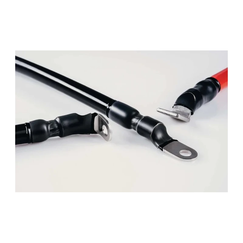 HellermannTyton Halogen Free Polyolefin Heat Shrink Tubing Black 11 mm Sleeve Diameter 1.2 m Length 4:1 Shrink Ratio SA47-LA