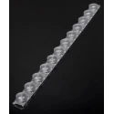 Ledil Vanessa Series LED Lens 17 ° Rectangular Beam, Clear Polymethyl Methacrylate, 295mm Length C13869_VANESSA-B-S
