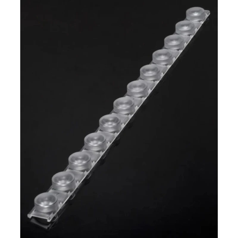 Ledil Vanessa Series LED Lens 17 ° Rectangular Beam, Clear Polymethyl Methacrylate, 295mm Length C13869_VANESSA-B-S