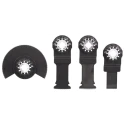 Makita 4-Piece Multi-Tool Plunge Cut Set Multitool Accessory for Use with Multi-Cutter B-67480