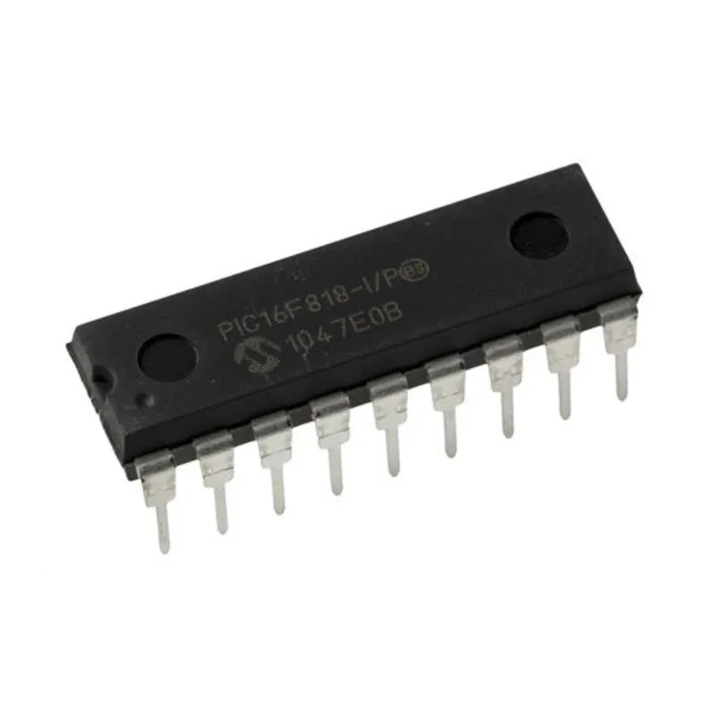 Microchip 8-bit PIC Microcontroller 20 MHz 1.792 kB FLASH 128-bit RAM 18-Pin PDIP PIC16F818-I/P
