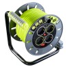 RS PRO 25 m 4 Socket Type F German Schuko High-Visibility Cable Reel, 16A, 240V 889-2494