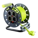 RS PRO 25 m 4 Socket Type F German Schuko High-Visibility Cable Reel, 16A, 240V 889-2494