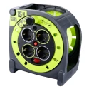 RS PRO 15 m 4 Socket Type F German Schuko Cable Reel Cable Reel 240V 16A 889-2497