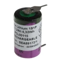 Tadiran 1/2 AA Lithium Thionyl Chloride Battery 3.6 V 1.2 Ah 14.7 mm SL-350/PR