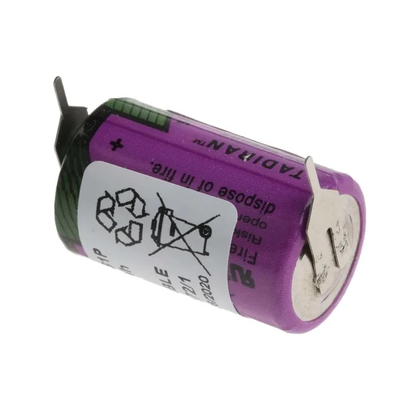 Tadiran 1/2 AA Lithium Thionyl Chloride Battery 3.6 V 1.2 Ah 14.7 mm SL-350/PR