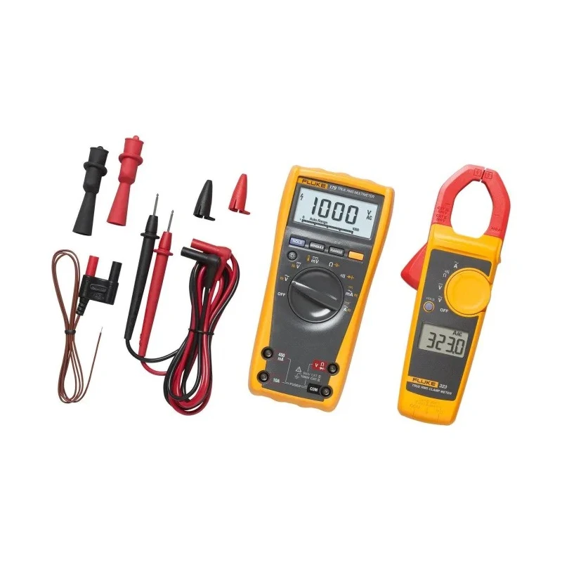 Fluke Industrial True-RMS Digital Multimeter and Clamp Meter Kit FLUKE-179-2/IMSK