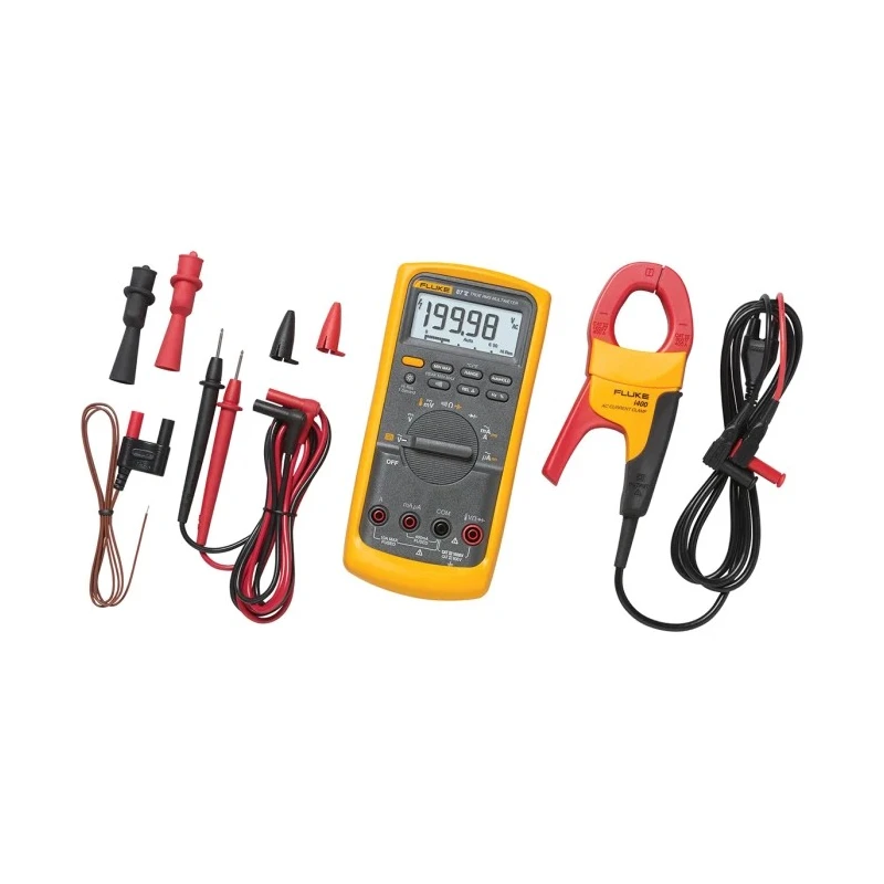 Fluke Multimeter Service Combo Kit with 87V Industrial Multimeter and i400 400A AC Current Clamp FLUKE-87V/IMSK