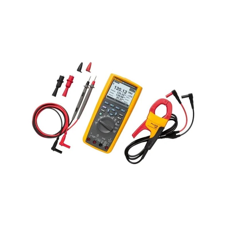 Fluke Industrial Multimeter Kit Dual Display 1000 V Safety Ratings CAT III 1000 V, CAT IV 600 V FLUKE-289/IMSK