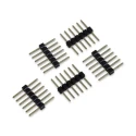 Digilent 240 Series Straight Through Hole Pin Header 6 Contacts 0.64 mm Pitch 1 Row Unshrouded 240-004