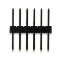 Digilent 240 Series Straight Through Hole Pin Header 6 Contacts 0.64 mm Pitch 1 Row Unshrouded 240-004