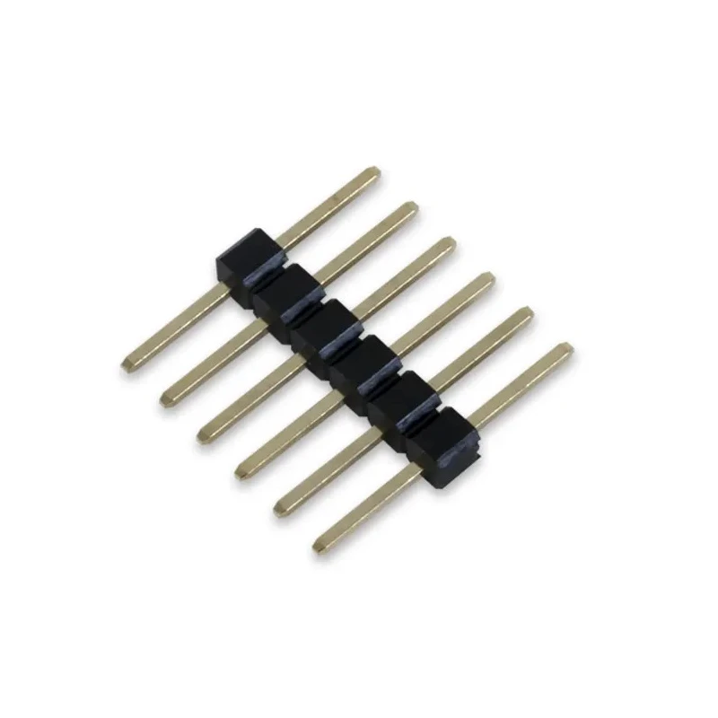 Digilent 240 Series Straight Through Hole Pin Header 6 Contacts 0.64 mm Pitch 1 Row Unshrouded 240-004