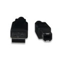 Digilent IC Socket USB Cable Male USB Type A to Male USB B Black 1.5m 250-059