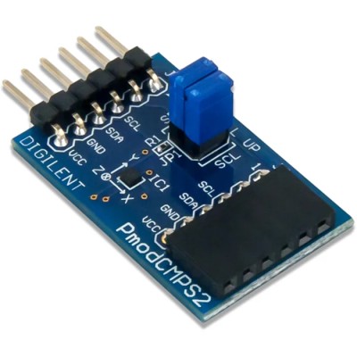 Digilent Sensor Development Tool Expansion Module 3-Axis Compass I2C, SPI 410-355