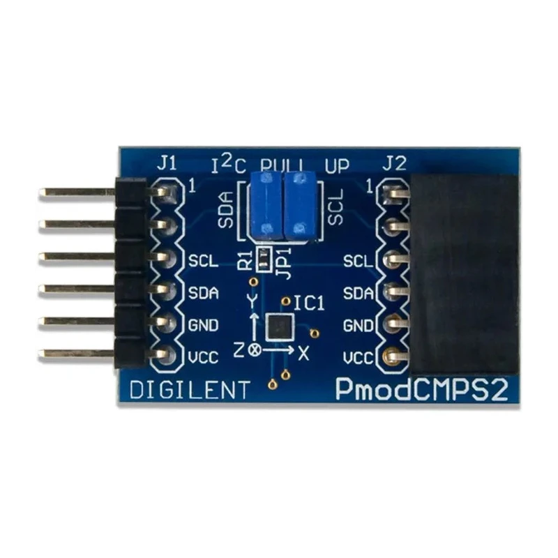 Digilent Sensor Development Tool Expansion Module 3-Axis Compass I2C, SPI 410-355