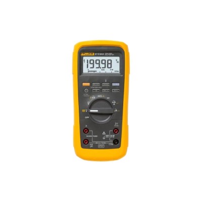 Fluke Rugged Industrial Digital Multimeter Kit 10A Current Kit with Case, Test Leads, Probes, Holster FLUKE-87V-MAX/E2 KIT