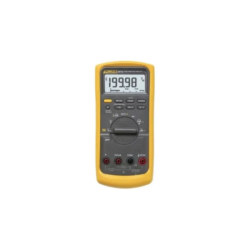 Fluke Rugged Industrial Digital Multimeter Kit 10A Current Kit with Case, Test Leads, Probes, Holster FLUKE-87V-MAX/E2 KIT