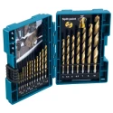 Makita 19-Piece High Speed Steel Metal Twist Drill Bit Set 1.5 mm to 10 mm D-67527