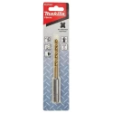 Makita Aluminium Drill Bit 6 mm Diameter, 123 mm Overall Length, SDS Plus Shank, HSS-TiN Coated B-57467