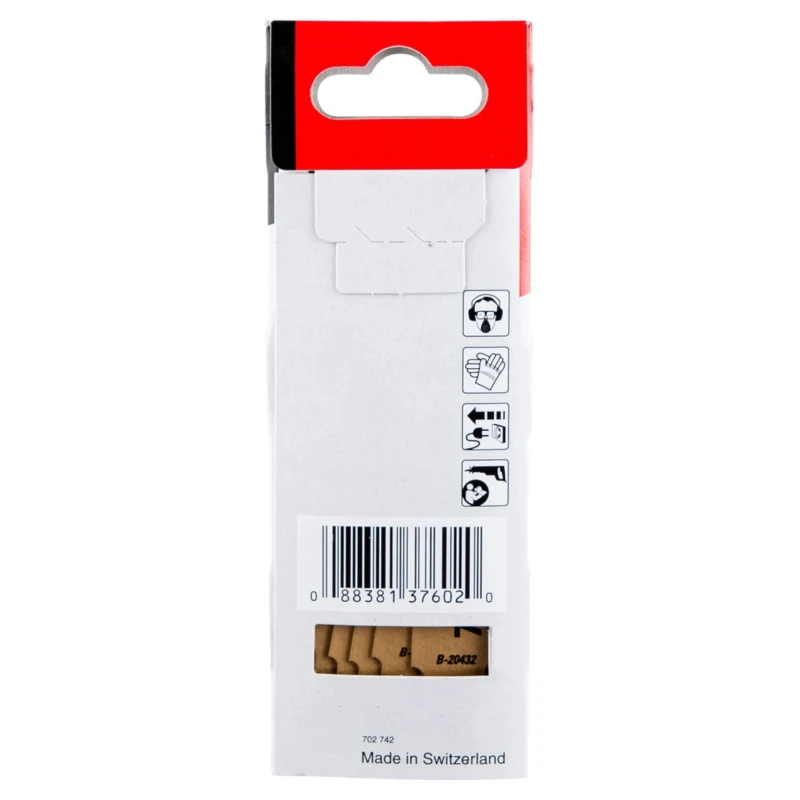 Makita Reciprocating Saw Blade 5-Piece 100 mm Bi-Metal, 6 Teeth Per Inch B-20432