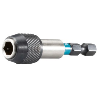 Makita 1/4 in Hex Drive Bit Holder, 60mm Overall Length, Black Finish B-66802
