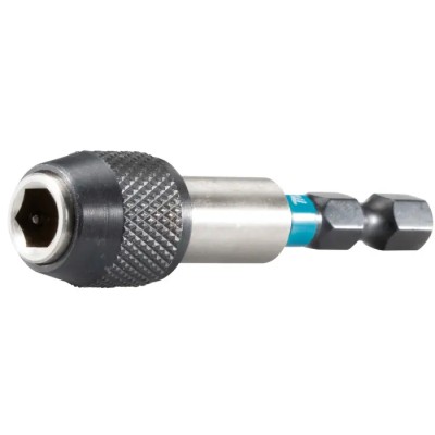 Makita 1/4 in Hex Drive Bit Holder, 60mm Overall Length, Black Finish B-66802