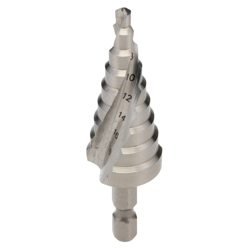 Makita High Speed Steel Drill Bit with Hex Shank 0.25in, Diameter 4-20 mm D-40157