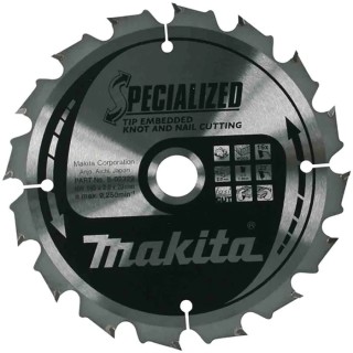 Makita Circular Saw Blade 260mm Diameter 30mm Arbor Diameter Tungsten Carbide Material Cut Wood 32 Teeth B-40624