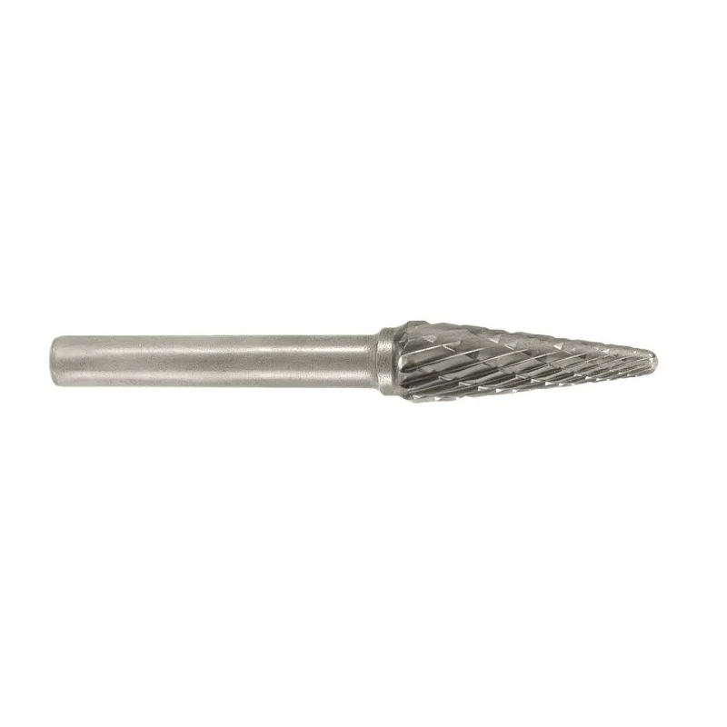 RS PRO Cone Burr 12 mm Tungsten Carbide Diamond Cut Burr with 6 mm Shank 109 mm Overall Length 194-7990
