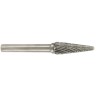 RS PRO Cone Burr 12 mm Tungsten Carbide Diamond Cut Burr with 6 mm Shank 109 mm Overall Length 194-7990