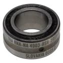 INA Needle Roller Bearing 17 mm Inside Diameter, 30 mm Outside Diameter, Sealed End, 12000 RPM Maximum Speed NA4903-2RSR-XL