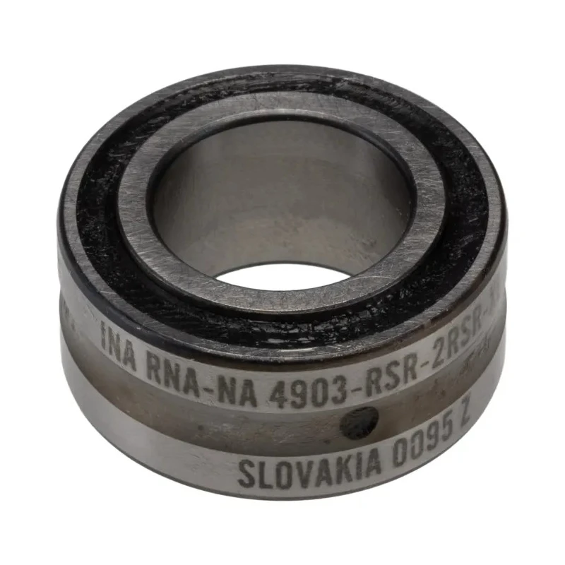 INA Needle Roller Bearing 17 mm Inside Diameter, 30 mm Outside Diameter, Sealed End, 12000 RPM Maximum Speed NA4903-2RSR-XL