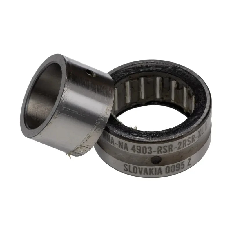 INA Needle Roller Bearing 17 mm Inside Diameter, 30 mm Outside Diameter, Sealed End, 12000 RPM Maximum Speed NA4903-2RSR-XL