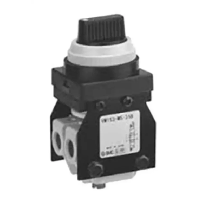 SMC Pneumatic Manual Control Valve Twist Selector (2 Position) , 1 MPa, G 1/8 Rc/NPT, Zinc Die Cast Alloy VM130-F01-34BA