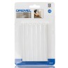 Dremel White Hot Melt Glue Stick 100 mm Length High-Temperature Resistant 195°C 2615GG11JA