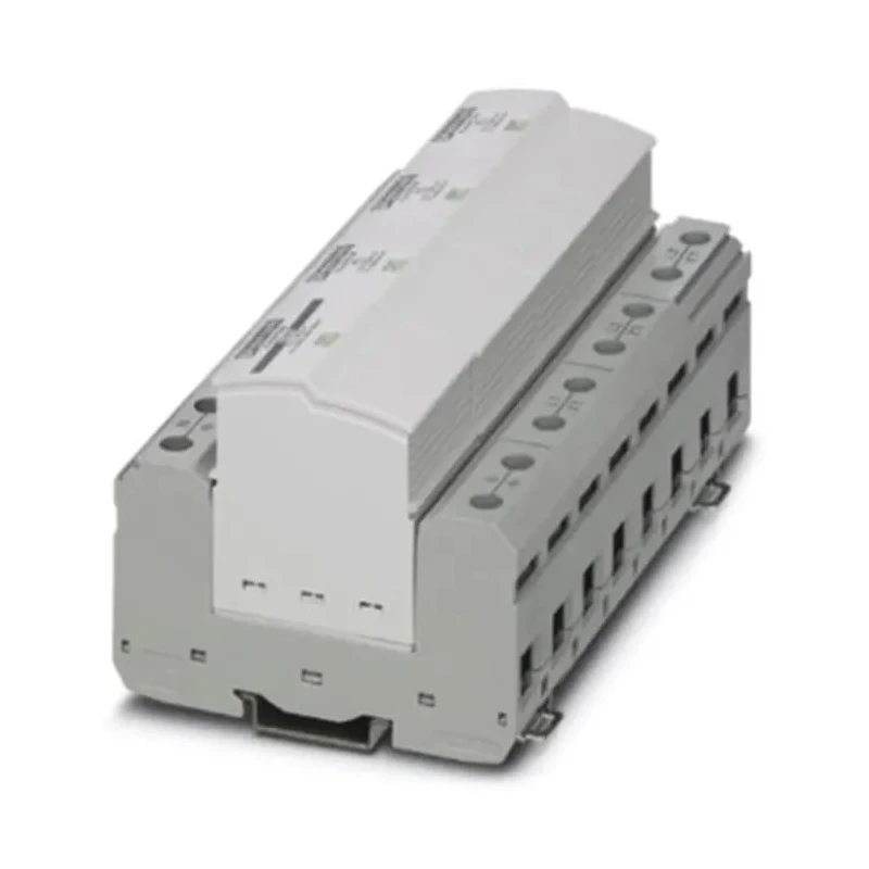 Phoenix Contact 3 Phase Surge Protector, 2 kV Voltage Protection Rating, DIN Rail Mount FLT-SEC-P-T1-3S-350/25-FM 2905421