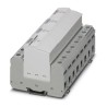 Phoenix Contact 3 Phase Surge Protector, 2 kV Voltage Protection Rating, DIN Rail Mount FLT-SEC-P-T1-3S-350/25-FM 2905421