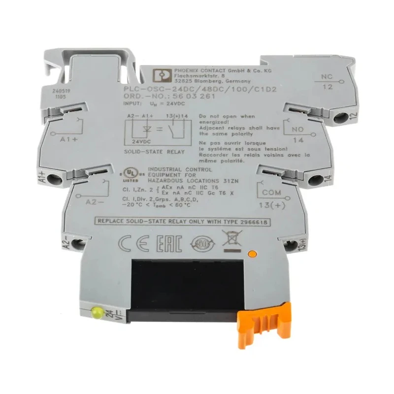 Phoenix Contact PLC-INTERFACE-PLC-OSC Interface Module DIN Rail Mount 24V 8.5mA 2.5kV Test Proof Voltage 5603261