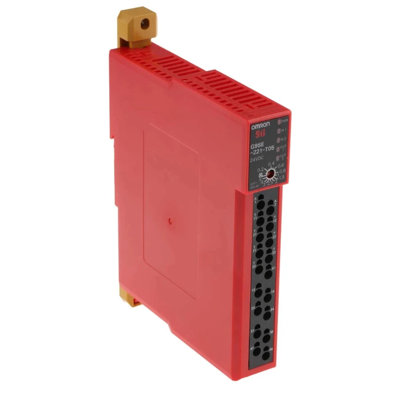 Omron 24V DC Safety Relay 2 Safety Contacts 1 Auxiliary Contact 4W Power Consumption G9SE