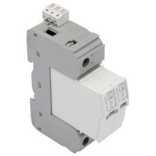 Phoenix Contact 1 Phase Surge Arrester, 50 kA Maximum Surge Current, 1.8 kV Voltage Protection Rating, DIN Rail Mount 2905333