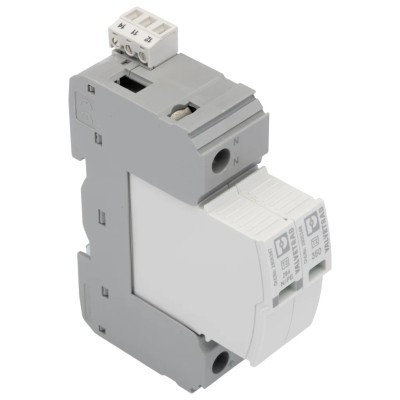 Phoenix Contact 1 Phase Surge Arrester, 50 kA Maximum Surge Current, 1.8 kV Voltage Protection Rating, DIN Rail Mount 2905333