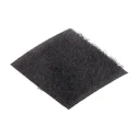 RS PRO Black Hook & Loop Tape 25mm x 5 m 890-4199