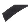 RS PRO Black Hook Tape 20mm Width x 5m Length, Acrylic Adhesive, 20mm Thickness 890-4216