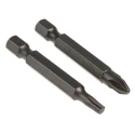 DeWALT Screwdriver Bit Set Hex, Torx, Phillips, Pozidriv, Slotted 6 Pieces DT71514-QZ