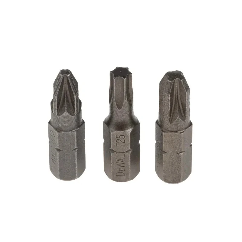 DeWALT Screwdriver Bit Set Hex, Torx, Phillips, Pozidriv, Slotted 6 Pieces DT71514-QZ