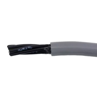 Alpha Wire Ecogen Ecoflex PUR Control Cable 7 Cores 0.78mm² 18 AWG Unscreened 600V 30m 80036 SL005