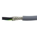 Alpha Wire Ecogen Ecoflex PUR Control Cable, 5 Cores, 0.78mm² 18 AWG, Screened, 30 m, Grey Modified 80135 SL005