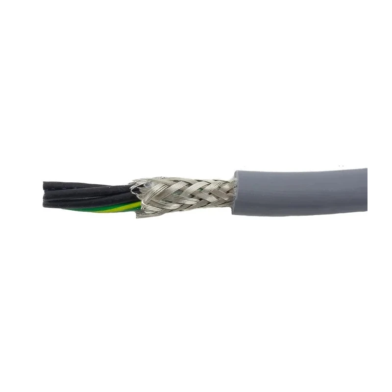 Alpha Wire Ecogen Ecoflex PUR Control Cable, 5 Cores, 0.78mm² 18 AWG, Screened, 30 m, Grey Modified 80135 SL005