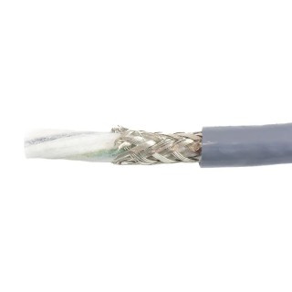 Alpha Wire Ecogen Ecoflex PUR Screened Control Cable 3 Cores 0.78mm² 18 AWG 600V 30m Modified Polyphenylene 80133 SL005