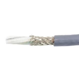 Alpha Wire Ecogen Ecoflex PUR Control Cable 3 Cores 1.33mm² 16 AWG Screened 30 m Grey Modified Polyphenylene 80142 SL005